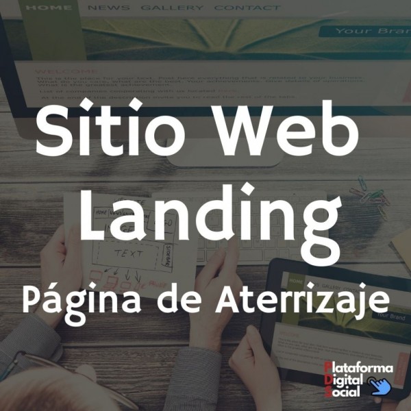 Diseño Sitio Web Landing (Página de Aterrizaje)